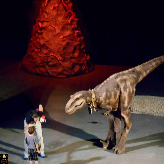 The Dino Encounters Show with Rocky the Trex!